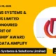 Dynacons Systems & Solutions Limited DSSL Spirit of Partnership Award October 2026