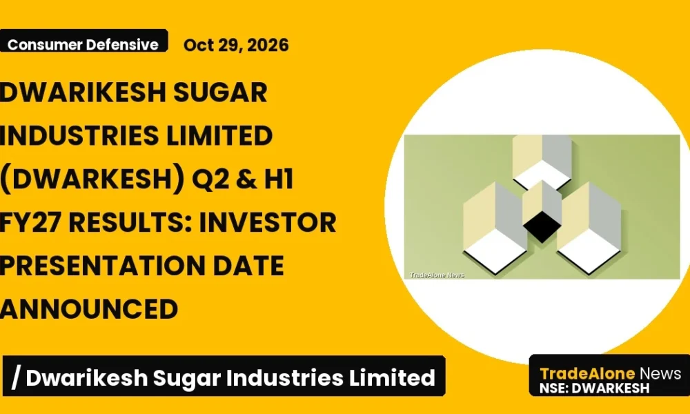 Dwarikesh Sugar Industries Limited Dwarkesh Q2 & H1 FY27 Results