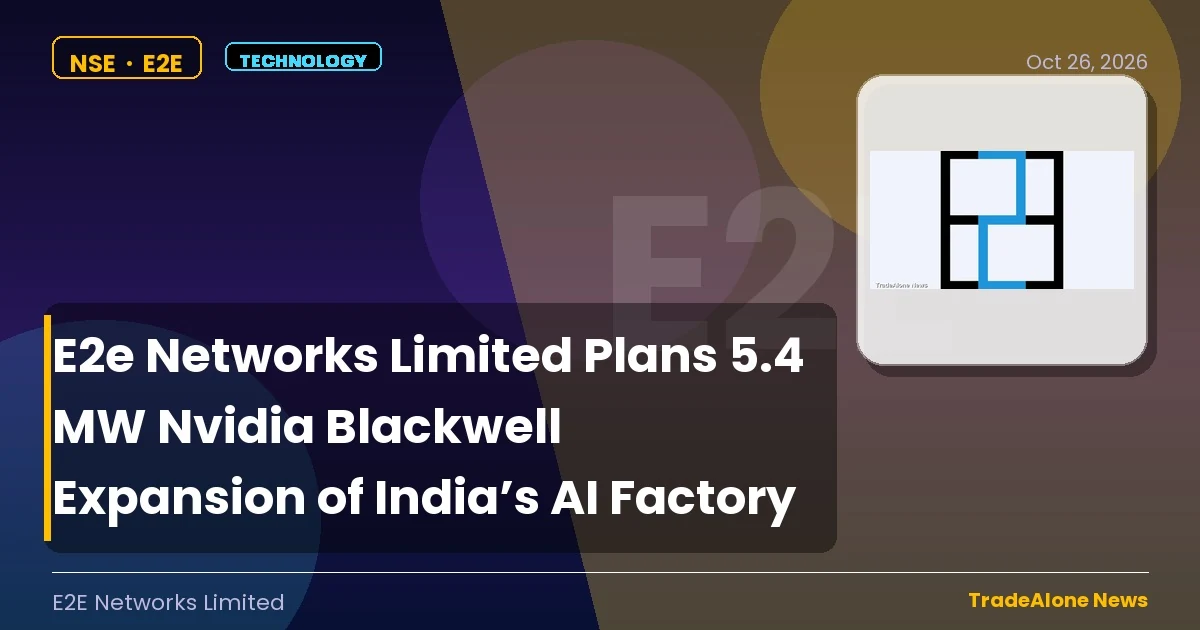 E2e Networks Limited NSE E2E Q4 FY26 Expansion