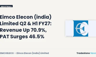Eimco Elecon (india) Limited Eimcoeleco Q2 FY27 Results
