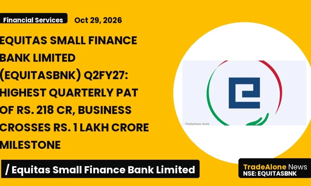 Equitas Small Finance Bank Limited Equitasbnk Q2fy27 Results