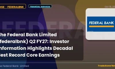 The Federal Bank Limited Federalbnk Q2 FY27 Results