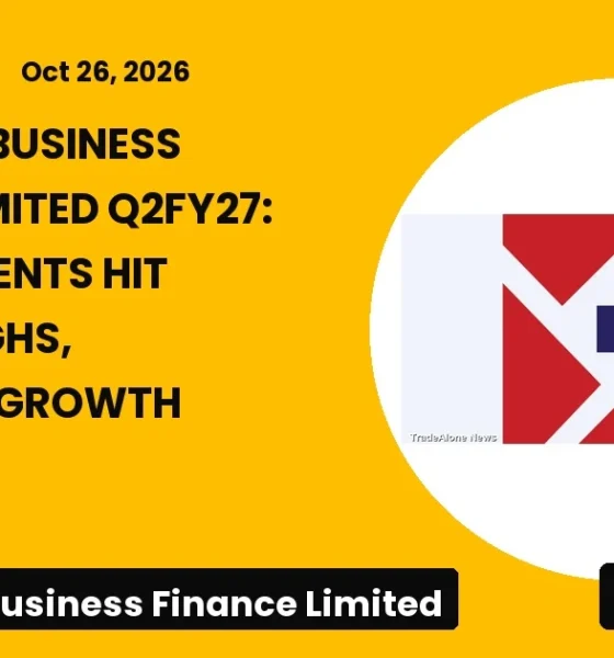 Five-star Business Finance Limited Fivestar Q2fy27 Results