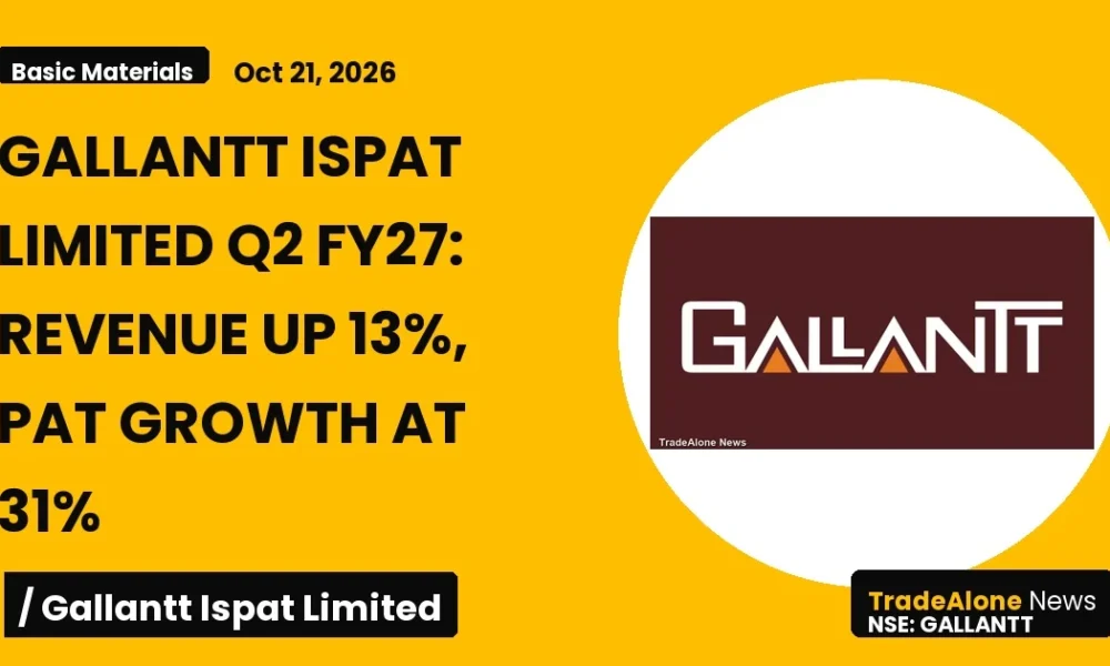 Gallantt Ispat Limited Gallantt Q2 FY27 Results