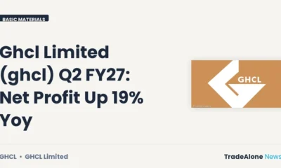 Ghcl Limited GHCL Q2 FY27 Results