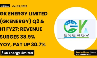 Gk Energy Limited Gkenergy Q2 FY27 Results