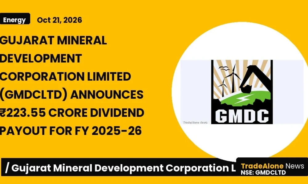 Gujarat Mineral Development Corporation Limited Gmdcltd FY 2025-26 Dividend