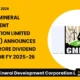 Gujarat Mineral Development Corporation Limited Gmdcltd FY 2025-26 Dividend
