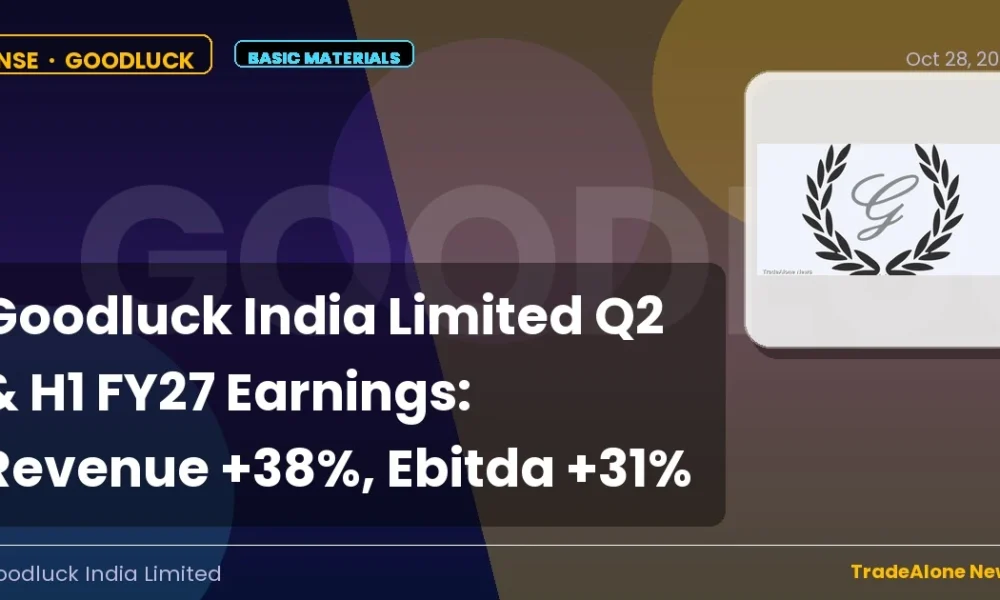 Goodluck India Limited Goodluck Q2 FY27 Earnings