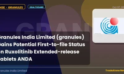 Granules India Limited Granules First-to-file Status ANDA