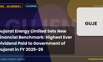 Gujarat Energy Limited Gujenergy Highest Dividend FY26