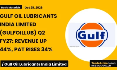 Gulf Oil Lubricants India Limited Gulfoillub Q2 FY27 Results