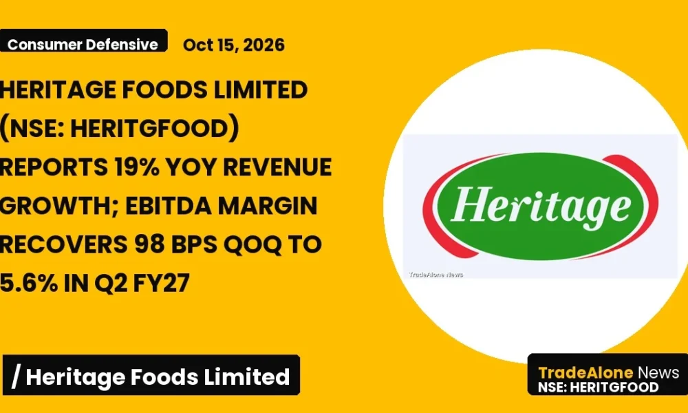 Heritage Foods Limited NSE Heritgfood Q2 FY27 Results