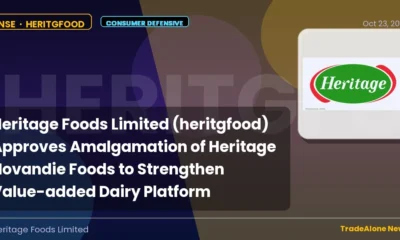 Heritage Foods Limited Heritgfood Q4 FY27 Amalgamation