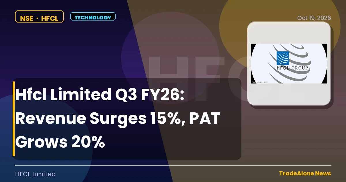 Hfcl Limited NSE Q3 FY26 Results