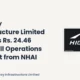 Highway Infrastructure Limited Hilinfra Rs. 24.46 Crore Contract