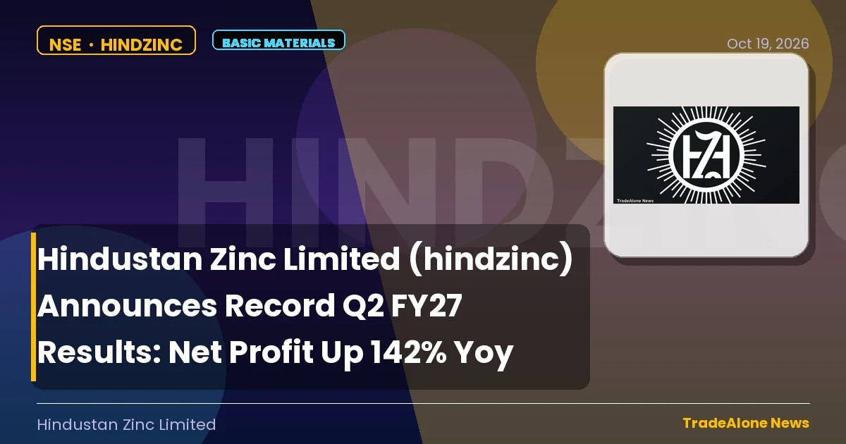 Hindustan Zinc Limited Hindzinc Q2 FY27 Results