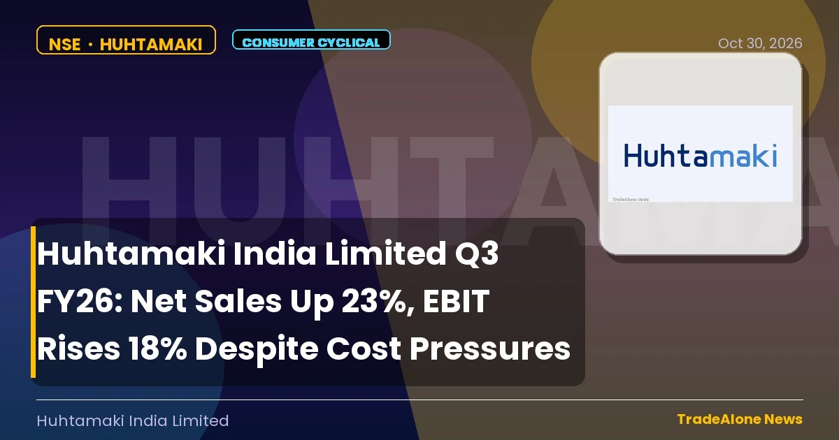 Huhtamaki India Limited Huhtamaki Q3 FY26 Results