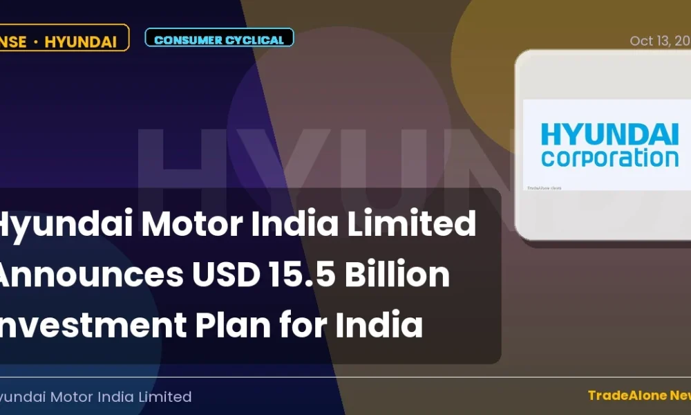 Hyundai Motor India Limited Hyundai USD 15.5 Billion Investment