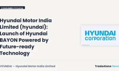 Hyundai Motor India Limited Hyundai October 2026 Launch
