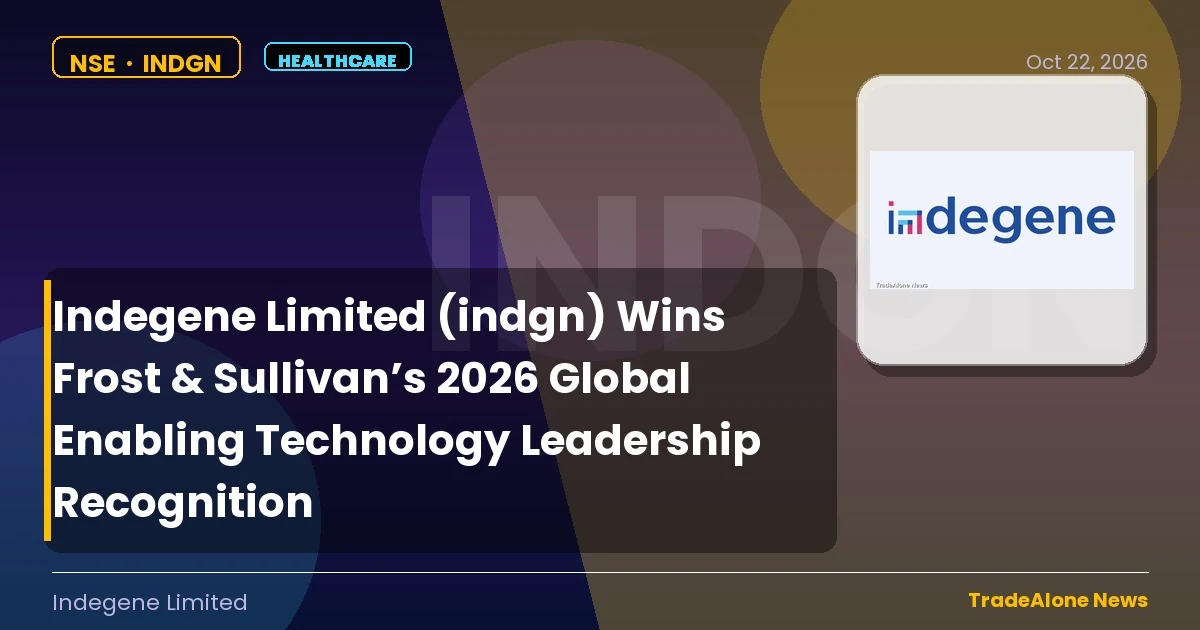 Indegene Limited INDGN 2026 Recognition