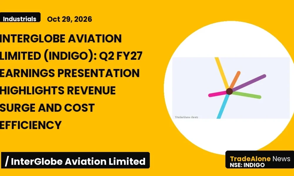 Interglobe Aviation Limited Indigo Q2 FY27 Earnings