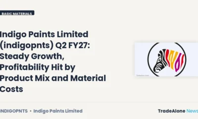 Indigo Paints Limited Indigopnts Q2 FY27