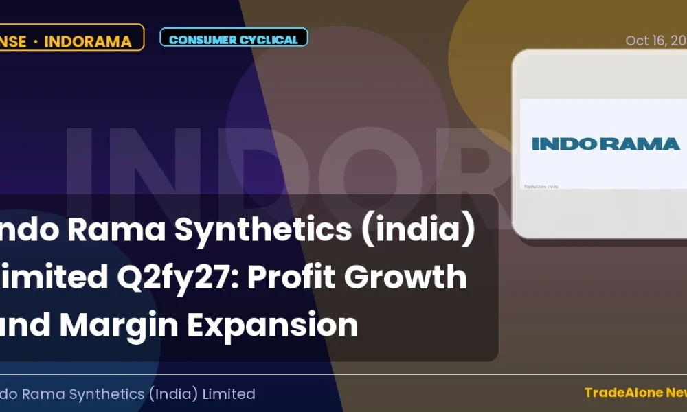 Indo Rama Synthetics Indorama Q2fy27 Results