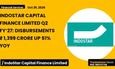 Indostar Capital Finance Limited Indostar Q2 FY27 Disbursements