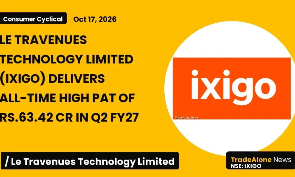 Le Travenues Technology Limited IXIGO Q2 FY27
