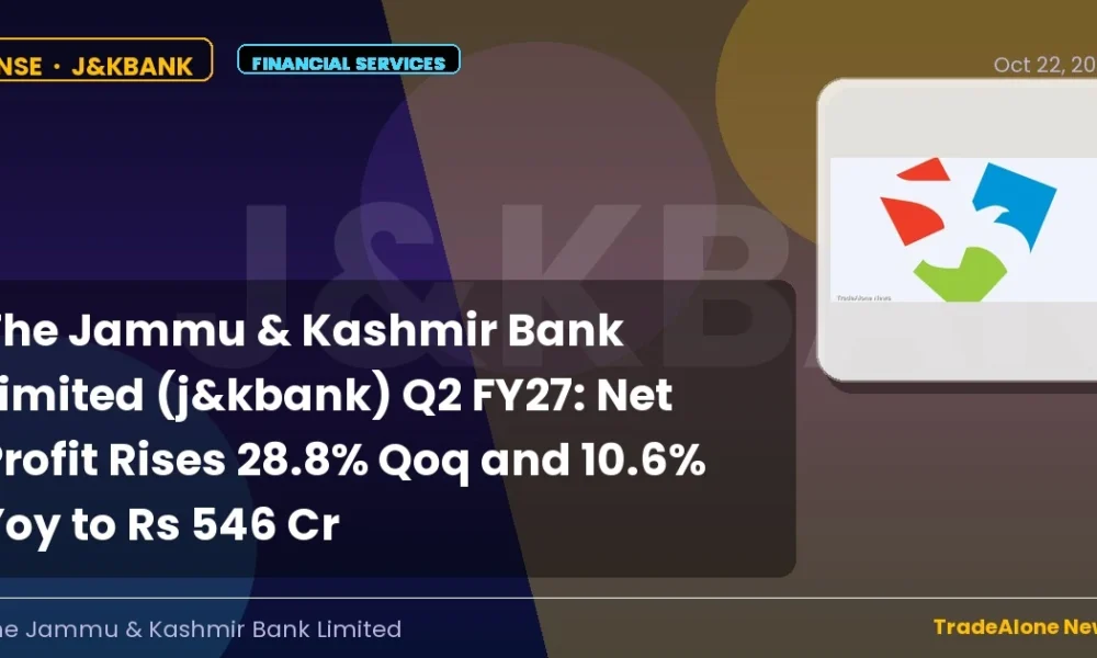 The Jammu & Kashmir Bank Limited J&kbank Q2 FY27 Net Profit