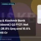 The Jammu & Kashmir Bank Limited J&kbank Q2 FY27 Net Profit