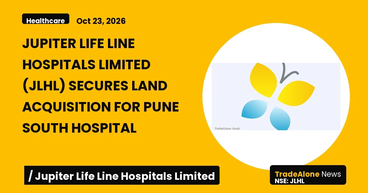 Jupiter Life Line Hospitals Limited JLHL Q2fy27