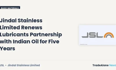 Jindal Stainless Limited JSL Q4 FY26: Five-year Lubricants Partnership Renewal