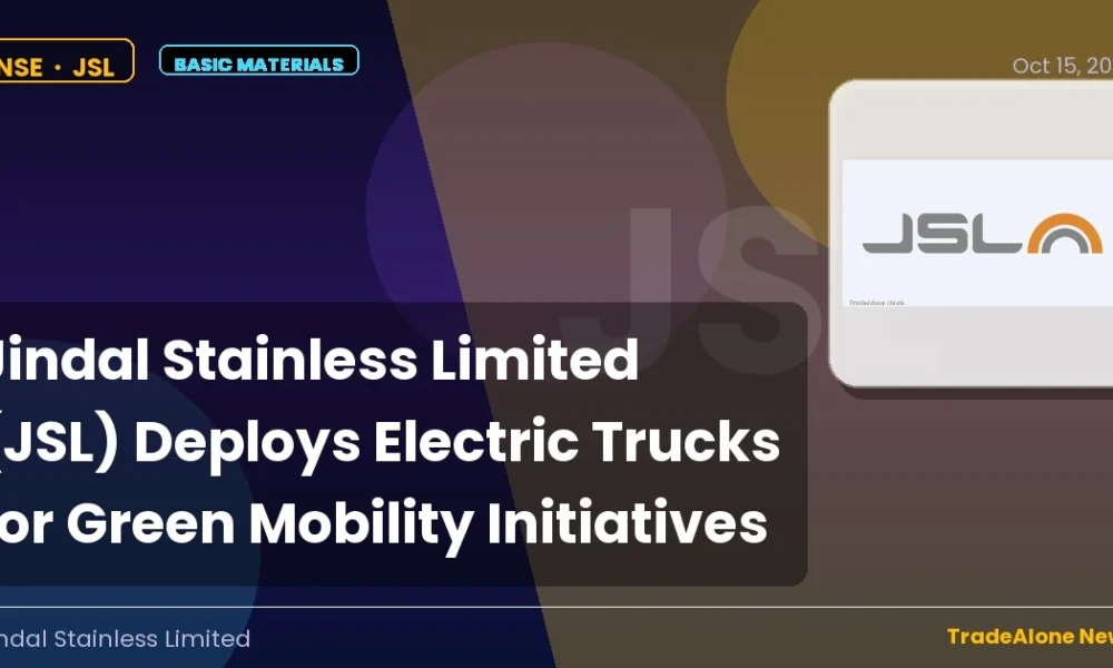 Jindal Stainless Limited JSL October Green Mobility