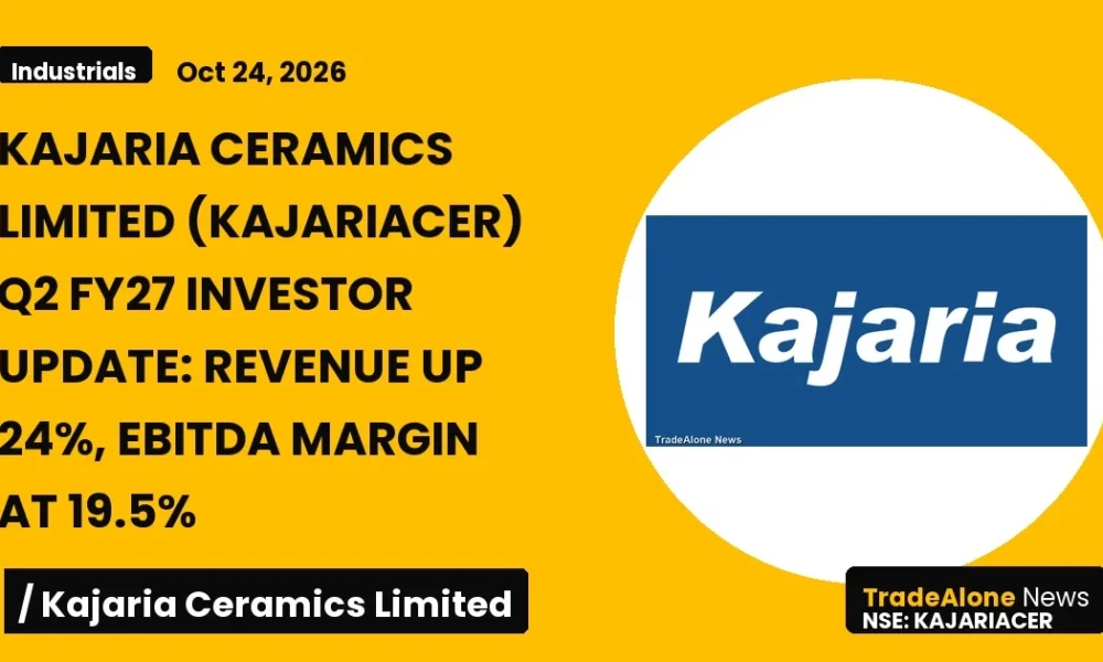 Kajaria Ceramics Limited Q2 FY27 Results