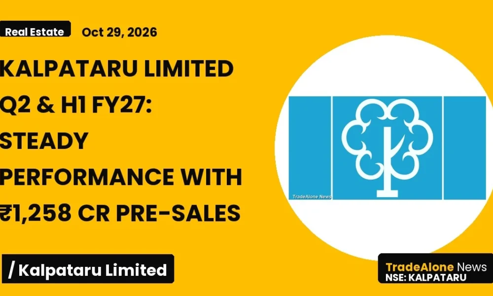 Kalpataru Limited NSE Kalpataru Q2 FY27 Results