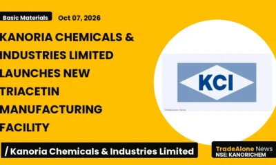 Kanoria Chemicals & Industries Limited Kanorichem New Triacetin Facility October 2026