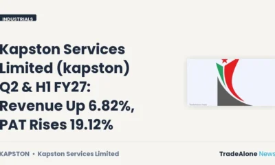 Kapston Services Limited Kapston Q2 FY27 Results