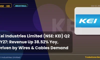 Kei Industries Limited NSE KEI Q2 FY27 Wires & Cables Demand