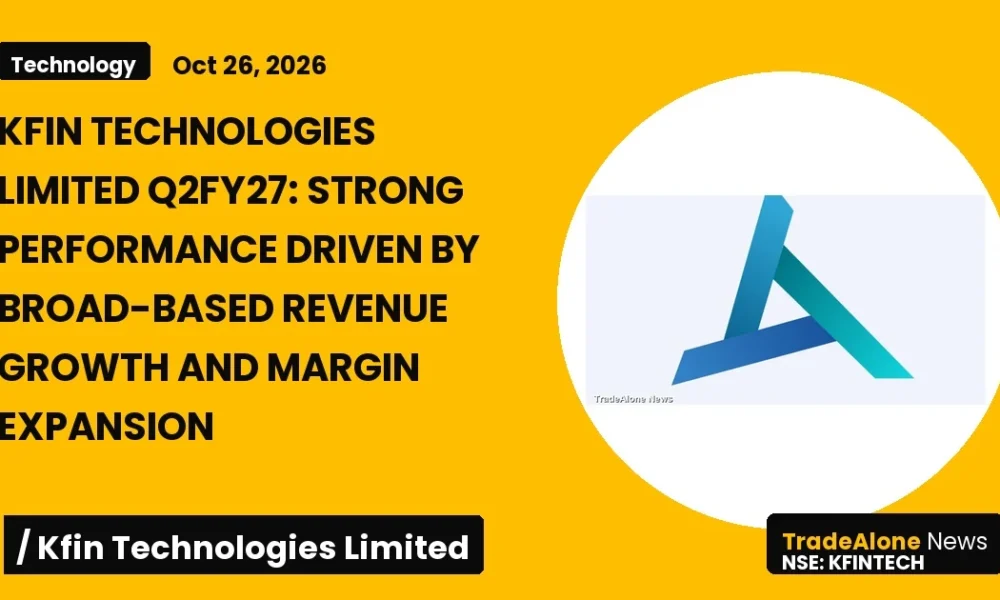 Kfin Technologies Limited Q2fy27 Results