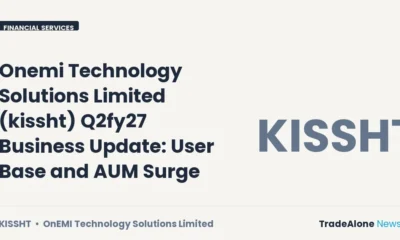 Onemi Technology Solutions Limited Kissht Q2fy27 Update
