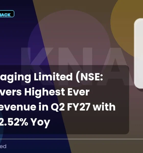 Knack Packaging Limited NSE KNACK Q2 FY27 Revenue