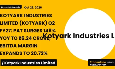 Kotyark Industries Limited Kotyark Q2 FY27 Results