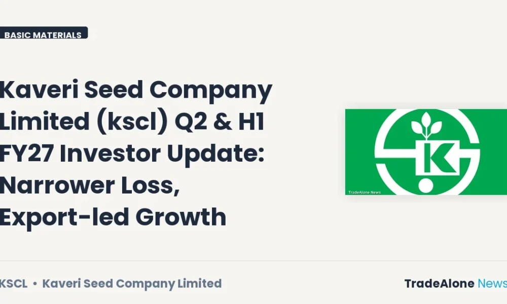 Kaveri Seed Company Limited KSCL Q2 FY27 Results
