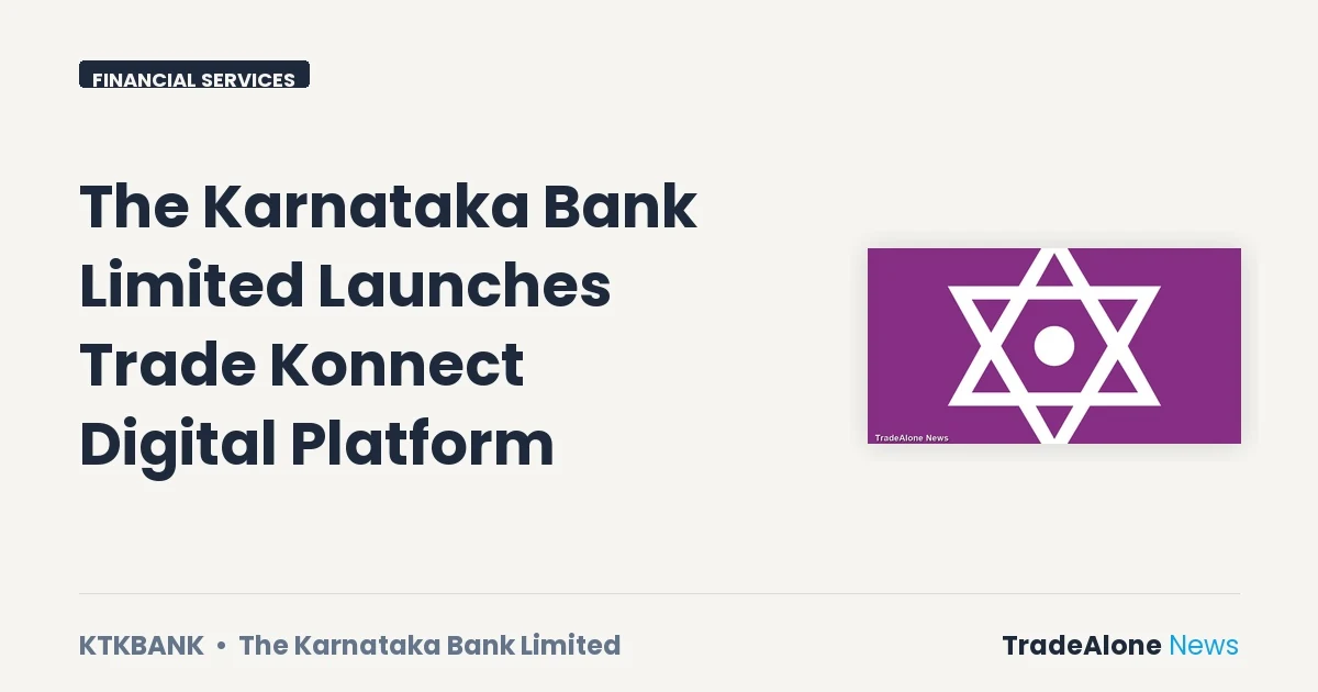 The Karnataka Bank Limited Ktkbank Digital Platform Launch