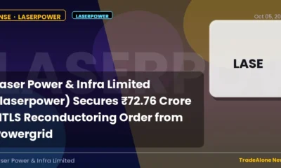 Laser Power & Infra Limited NSE Laserpower HTLS Order