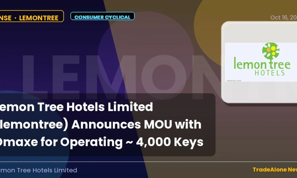 Lemon Tree Hotels Limited Lemontree October 2026