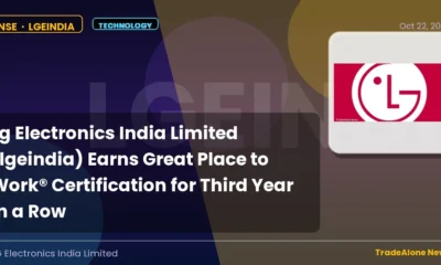 Lg Electronics India Limited Lgeindia Great Place to Work October 2026