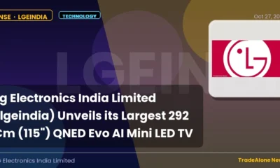 Lg Electronics India Limited Lgeindia Largest QNED Evo October 2026